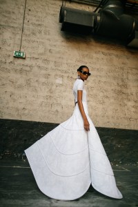 Backstage at Off-White RTW Spring 2019