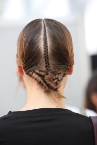 Backstage at Paco Rabanne RTW Spring 2019