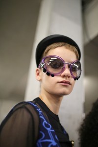 Backstage at Prada RTW Spring 2019