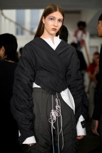 Backstage at Afterhomework RTW Spring 2019