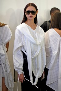 Backstage at Afterhomework RTW Spring 2019
