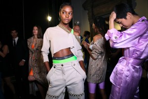 Backstage at Blumarine RTW 2019