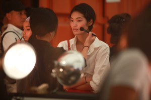 Backstage at Brandon Maxwell RTW Spring 2019