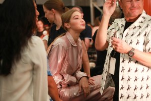 Backstage at Brandon Maxwell RTW Spring 2019