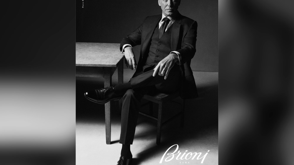 Brioni Taps Pierce Brosnan for Fall Ads