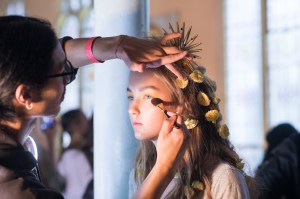Backstage at Rodarte RTW Spring 2019