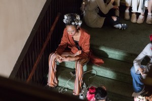 Backstage at Rodarte RTW Spring 2019