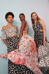 Backstage at Carolina Herrera RTW Spring 2019