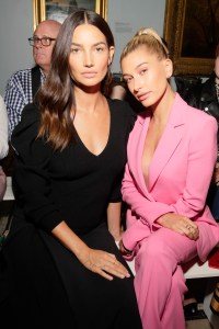 Lily Aldridge and Hailey Baldwin