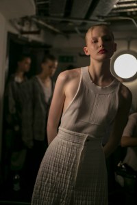 Backstage at Chalayan RTW Spring 2019