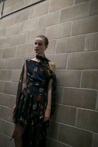 Backstage at Christopher Kane RTW Spring 2019