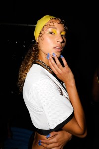 Backstage at Chromat RTW Spring 2019