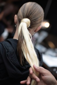 Backstage at Cushnie RTW Spring 2019