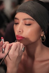 Backstage at Cushnie RTW Spring 2019
