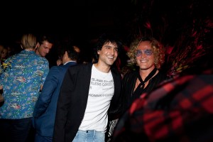 Vinoodh Matadin, Peter DundasFrame's Blame Jordan Dinner, Spring Summer 2019, New York Fashion Week, USA - 06 Sep 2018