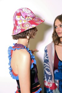 Backstage at Etro RTW Spring 2019