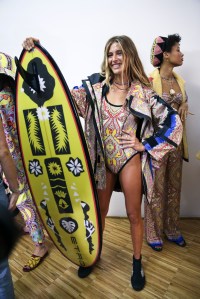 Backstage at Etro RTW Spring 2019