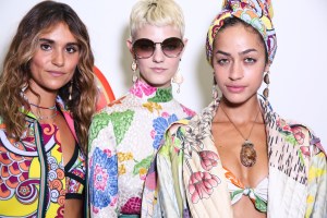 Backstage at Etro RTW Spring 2019