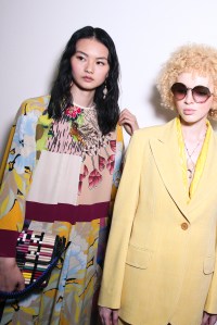 Backstage at Etro RTW Spring 2019