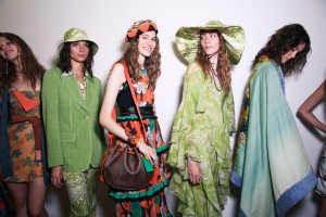 Backstage at Etro RTW Spring 2019