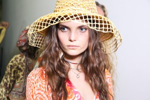 Backstage at Etro RTW Spring 2019