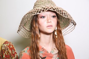 Backstage at Etro RTW Spring 2019