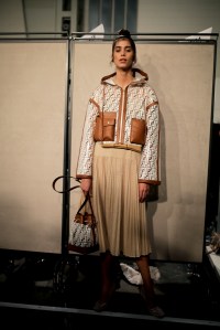 Backstage at Fendi RTW Spring 2019
