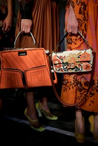 Backstage at Fendi RTW Spring 2019