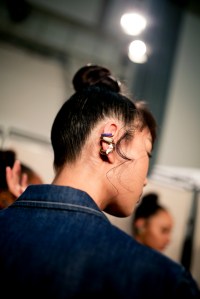 Backstage at Fendi RTW Spring 2019
