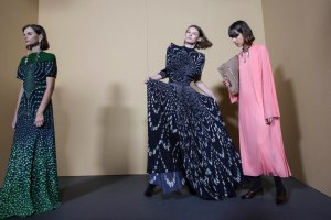 Backstage at Givenchy RTW Spring 2019