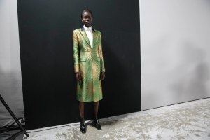 Backstage at Haider Ackermann RTW Spring 2019