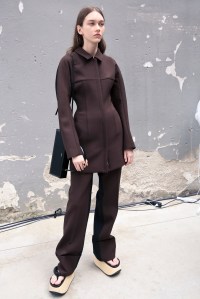 Backstage at Jil Sander RTW Spring 2019