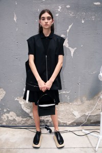 Backstage at Jil Sander RTW Spring 2019