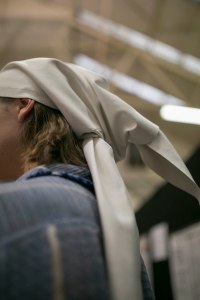 Backstage at JW Anderson RTW Spring 2019
