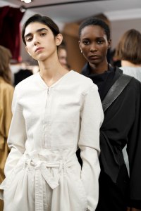 Backstage at Lemaire RTW Spring 2019