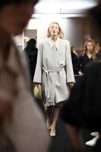 Backstage at Lemaire RTW Spring 2019