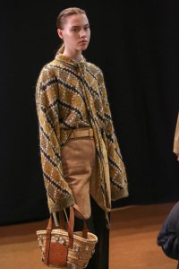 Backstage at Loewe RTW Spring 2019