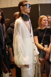 Backstage at Loewe RTW Spring 2019