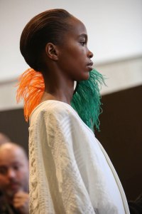 Backstage at Loewe RTW Spring 2019