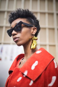 Backstage at Marni RTW Spring 2019