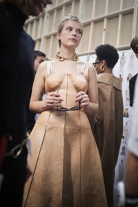 Backstage at Marni RTW Spring 2019