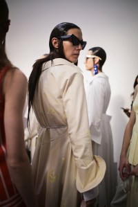 Backstage at Marni RTW Spring 2019