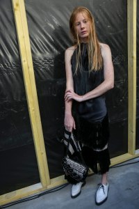 Backstage at Marques' Almeida RTW Spring 2019