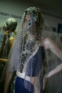 Backstage at Mary Katrantzou RTW Spring 2019