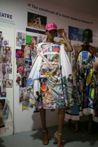 Backstage at Mary Katrantzou RTW Spring 2019