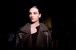 Backstage at Max Mara RTW Spring 2019