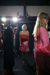 Backstage at MSGM RTW Spring 2019