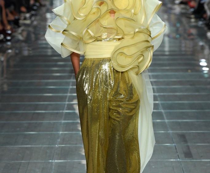 Model on the catwalkMarc Jacobs show, Runway, Spring Summer 2019, New York Fashion Week, USA - 12 Sep 2018