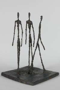 Alberto Giacometti, Three Men Walking [Small Square], 1948.