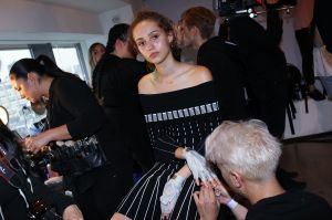 Backstage at Prabal Gurung RTW Spring 2019